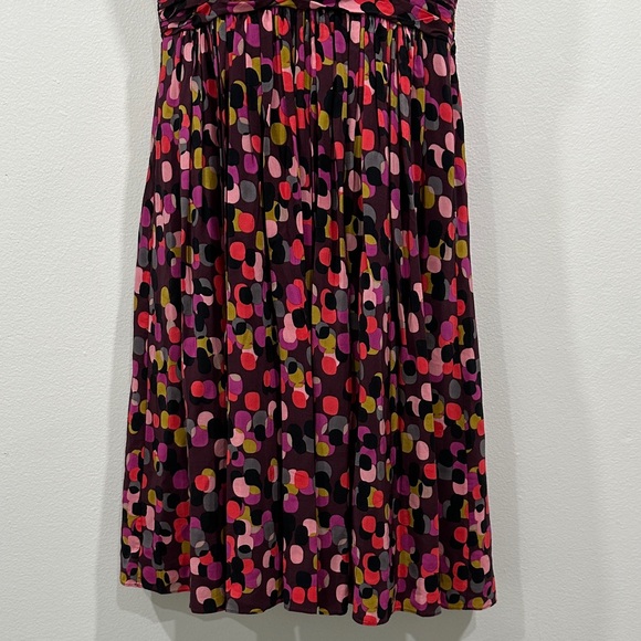 Boden Colorful Polka Dot Dress - Picture 5 of 12